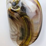Holmegaard glass wall lamp by Per Lütken, Denmark, 1970s