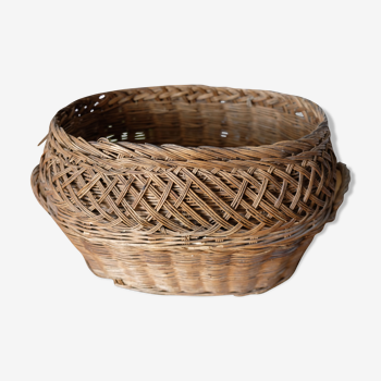 Provence braided oval laundry basket