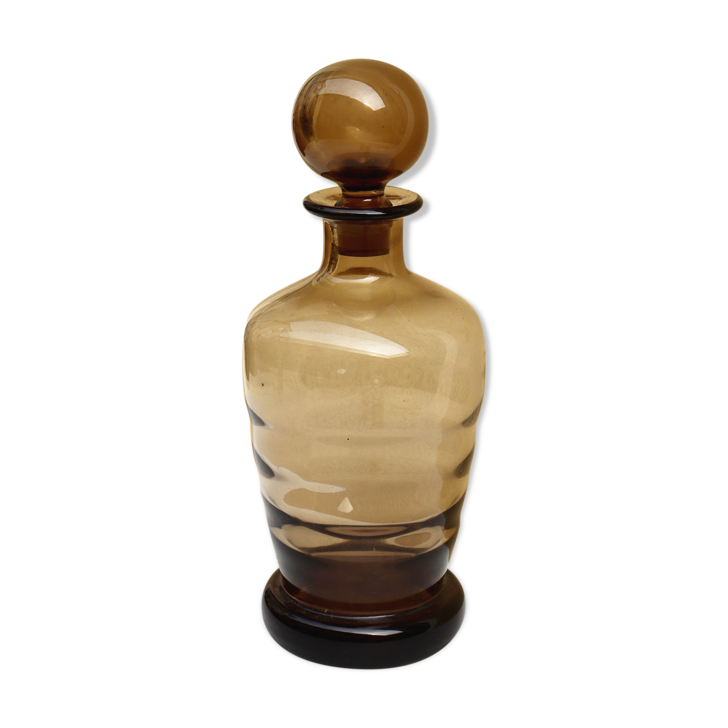 Carafe en verre fumé