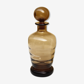 Smoked glass decanter