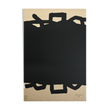 Original lithograph on cardstock, Eduardo Chilida, Untitled, 1999