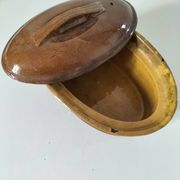 Vintage terrine in glazed earthenware La Bourguignonne n°6
