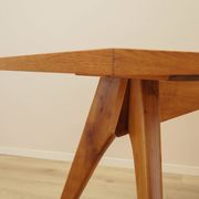Oak desk, Italian design, 1970s, manufactured in Italy