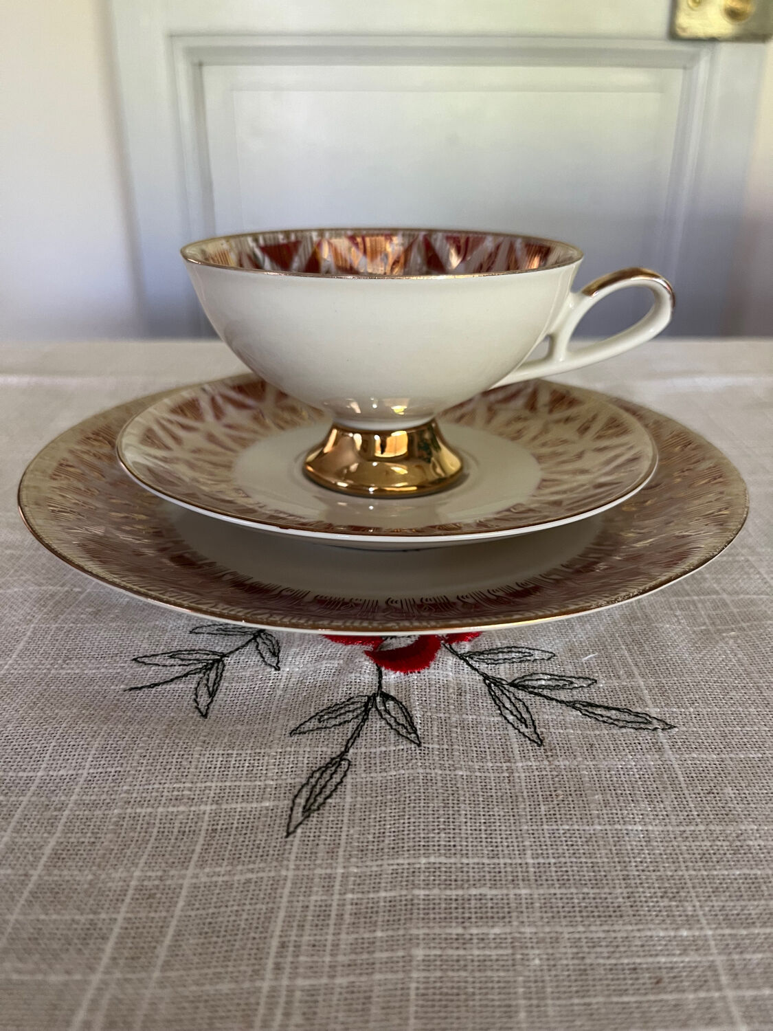 Bavarian porcelain breakfast service