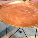Table d'appoint plateau marocain