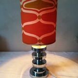 Chrome table lamp