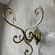 Paire de patères en Laiton
