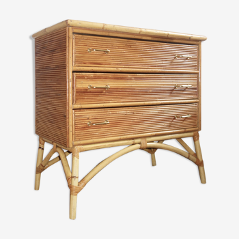 Rattan dresser 1950