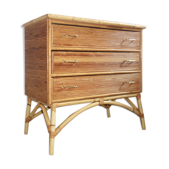 Rattan dresser 1950
