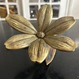 Fleur en laiton vintage