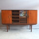 Buffet en teck des années 1930-60