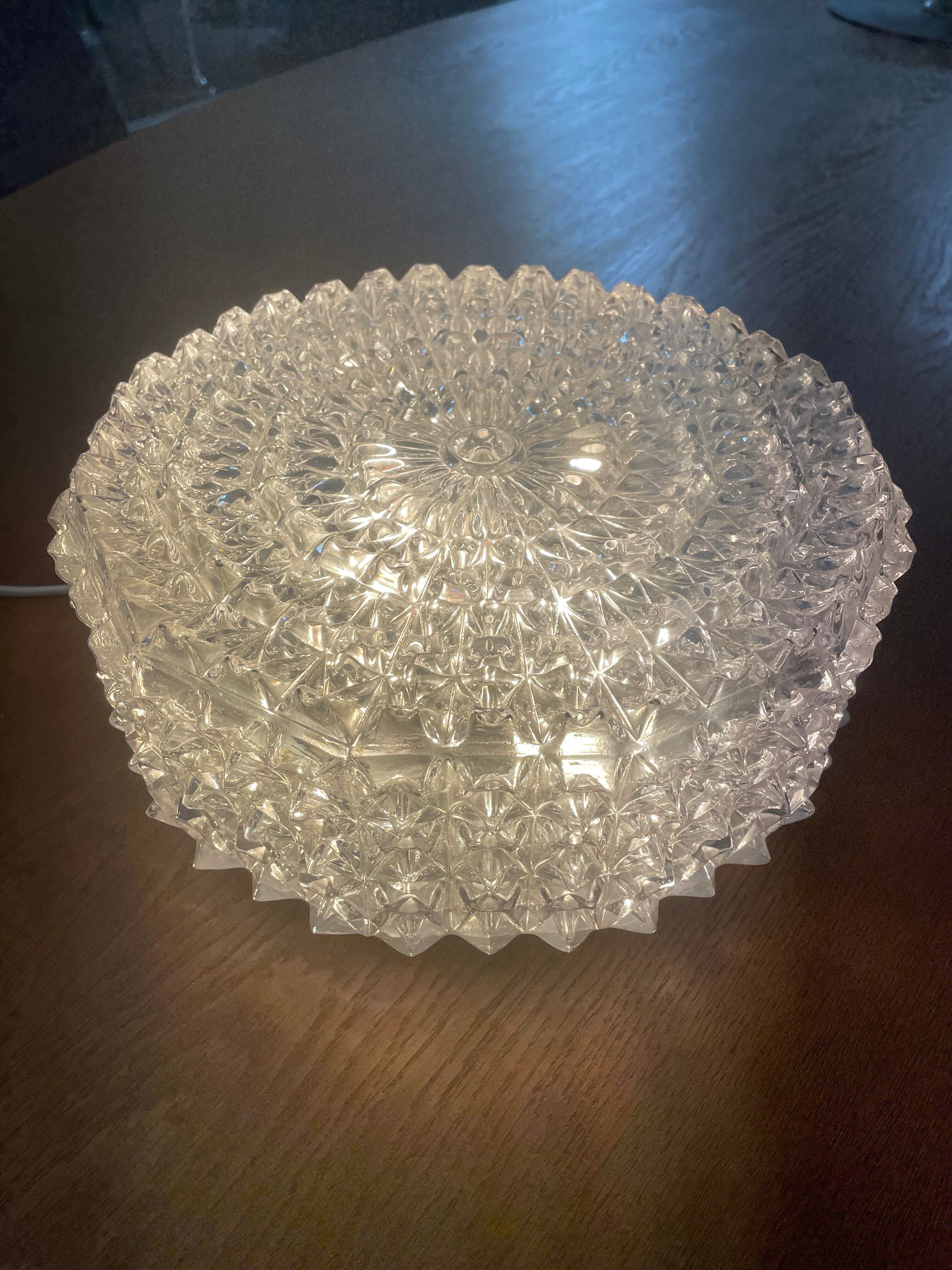 Wall light or ceiling light Erco mid-century