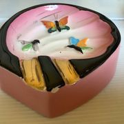 Ashtray with butterflies Cerdazur Monaco