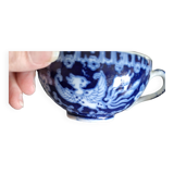 Blue Chinese Porcelain Teacups