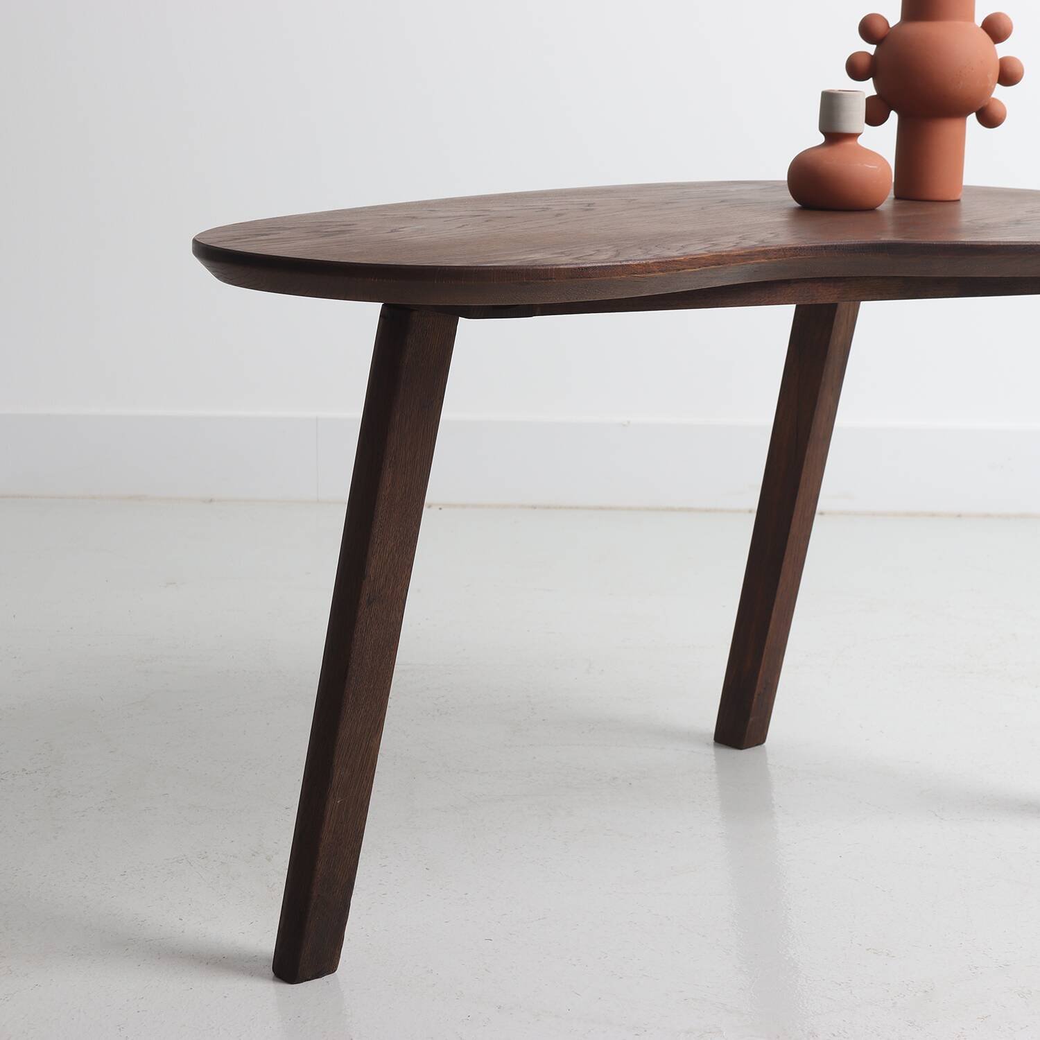 Vintage coffee table organic shape