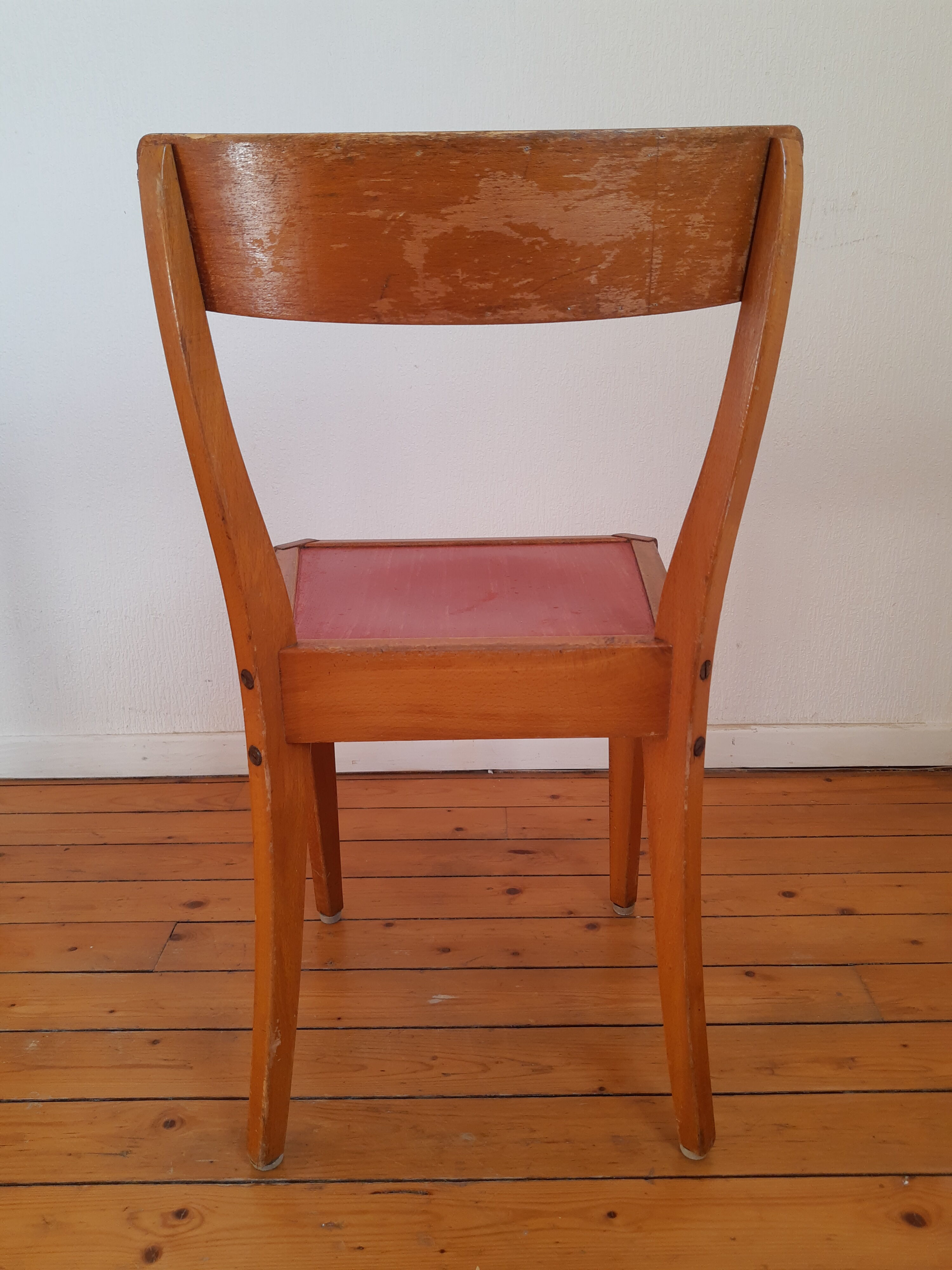 Suite of 4 chairs vintage bistro Diago