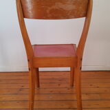 Suite of 4 chairs vintage bistro Diago