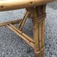 Round rattan coffee table Audoux-Minnet