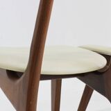 Vintage Danish teak dining chairs, set of 4