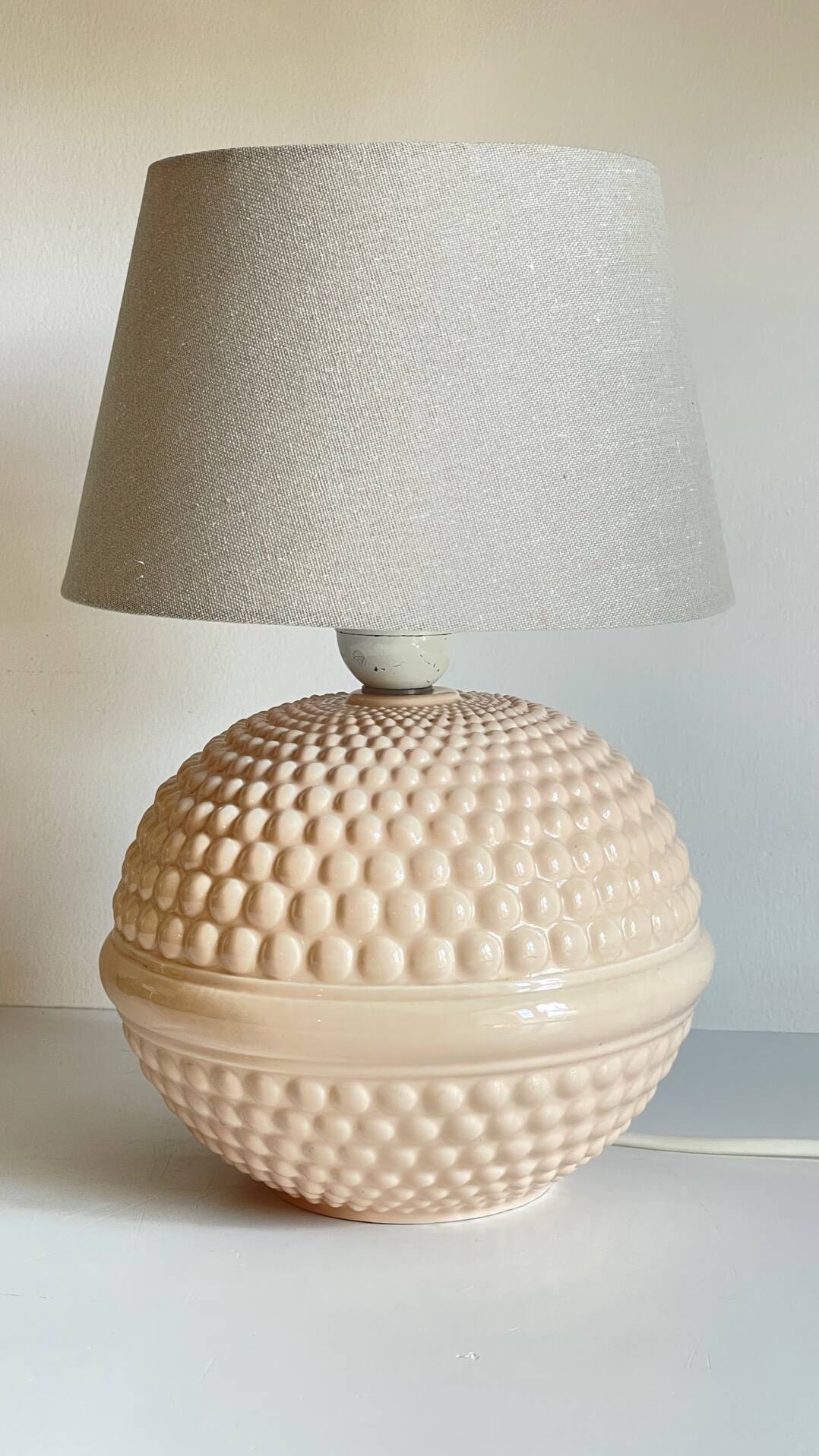 Vintage ceramic lamp