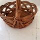 Vintage wicker basket