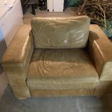 Fauteuil en cuir