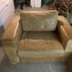 Leather armchair