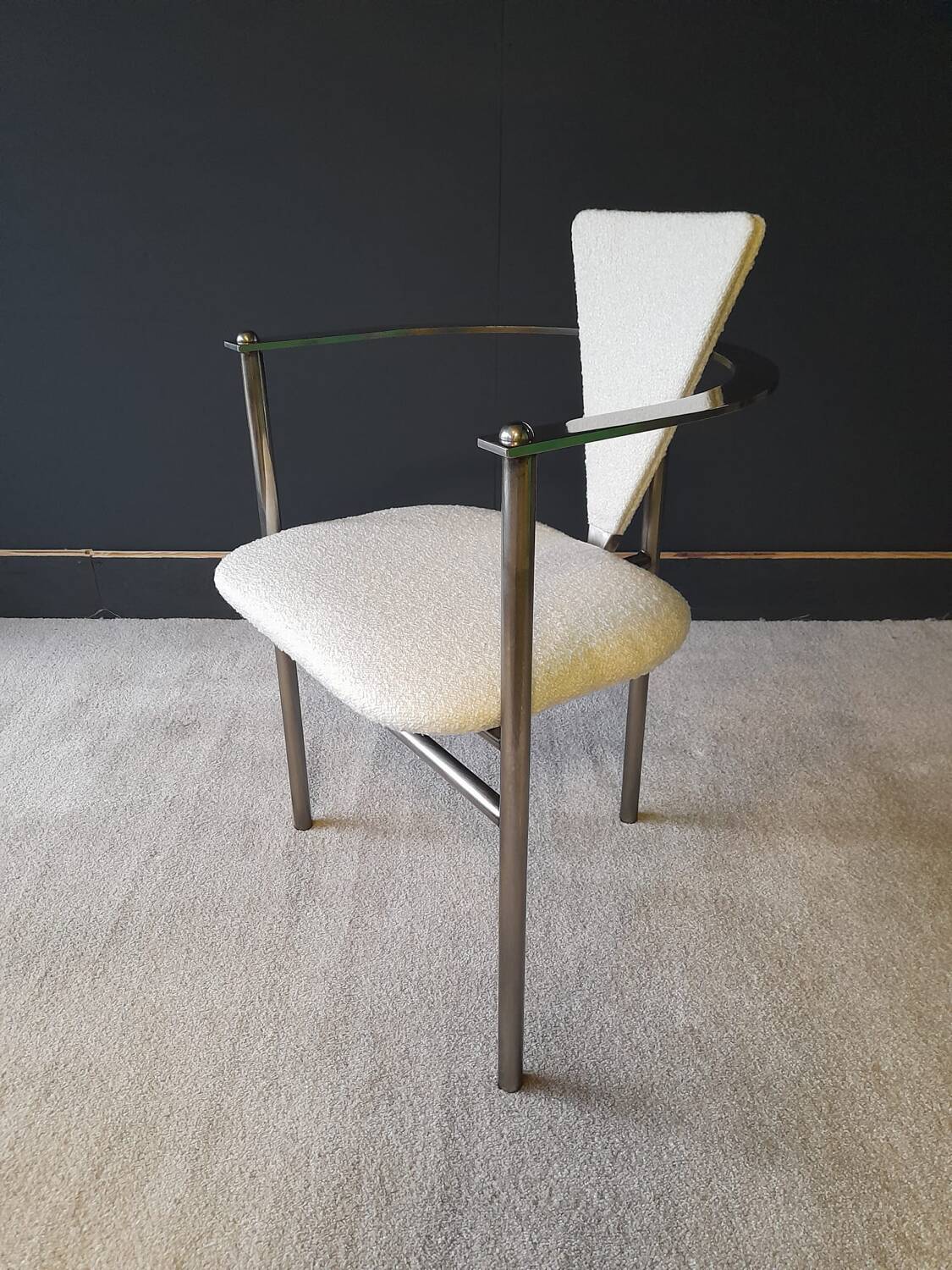 Belgochrome design chair circa 1980