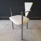 Chaise design Belgochrome vers 1980