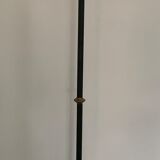 Bronze tripod floor lamp with doe hooves, 1950