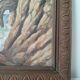 Painting on wood "seaside"