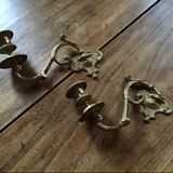 Paire d’appliques en bronze doré