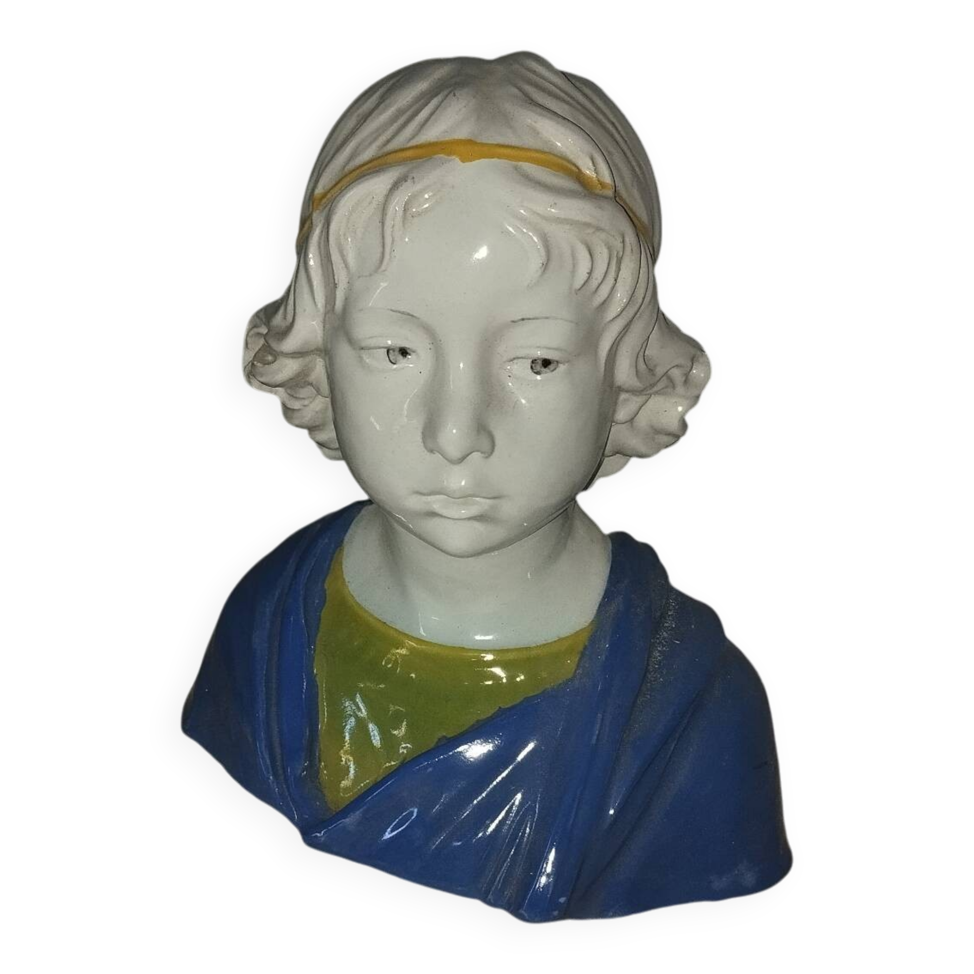 Italian ceramic bust