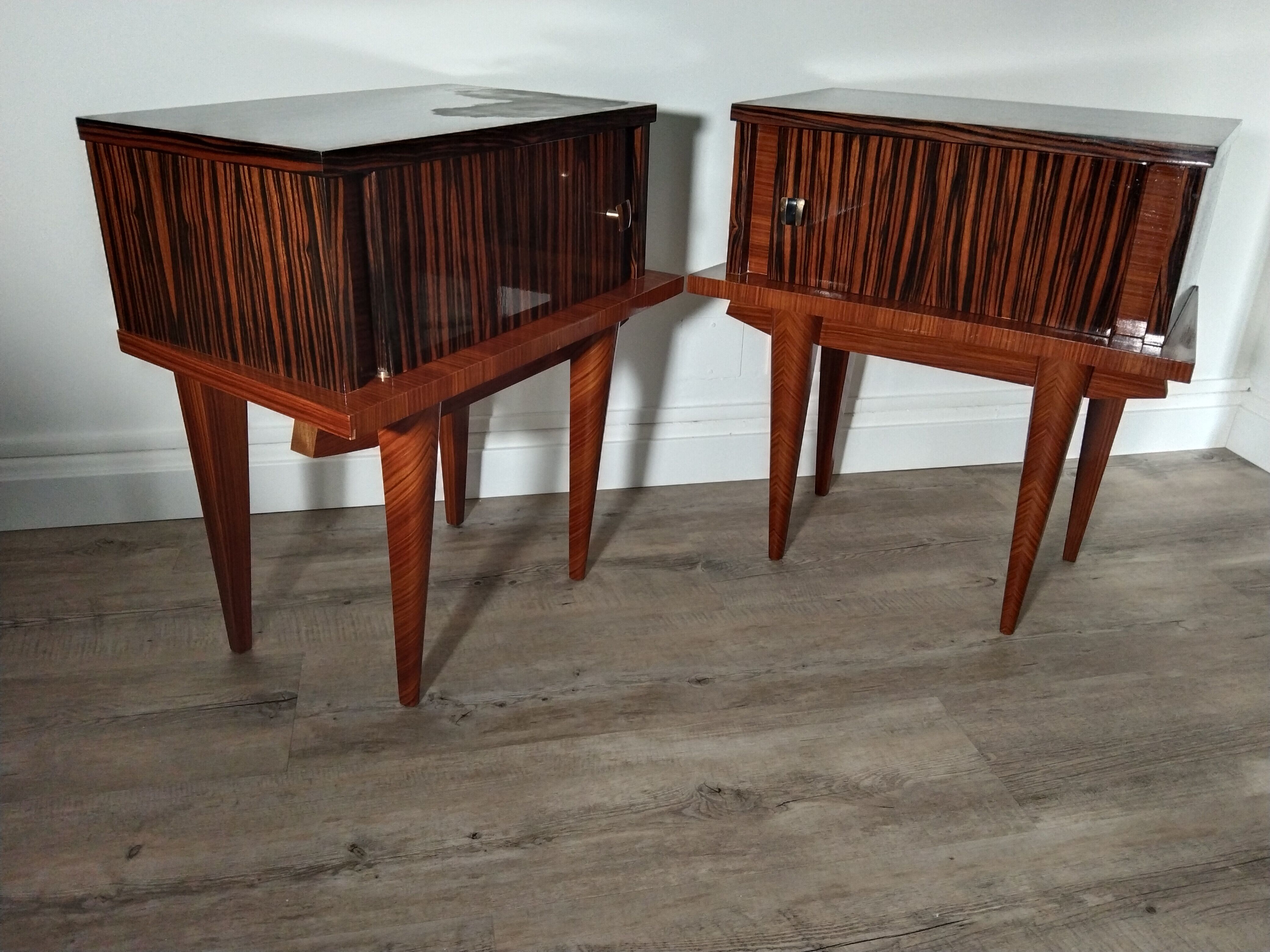 Bedside pair 50s 60s