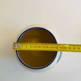 Egg-shaped vase in Lunéville earthenware from the "Blue Anemone" collection