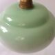 Green opaline ceiling lamp
