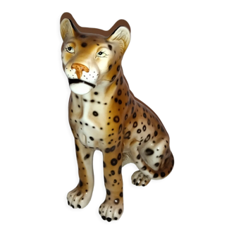 Ceramic leopard 60s