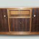 Art Deco period mahogany and macassar veneer sideboard