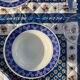 Two flower plates