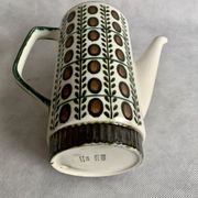 Pottery teapot Boch Rambouillet Noix, 1960s