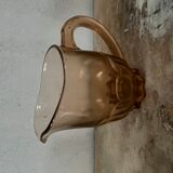 Pitcher pink glass