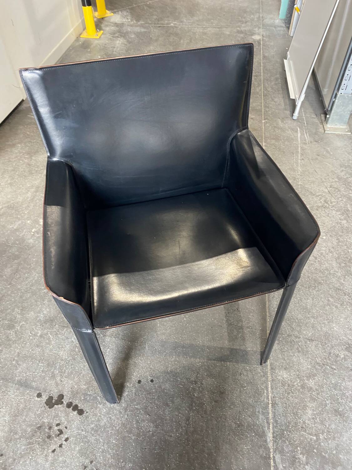 Fauteuil cuir de couro do brasil