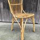 Chaise en rotin 1960