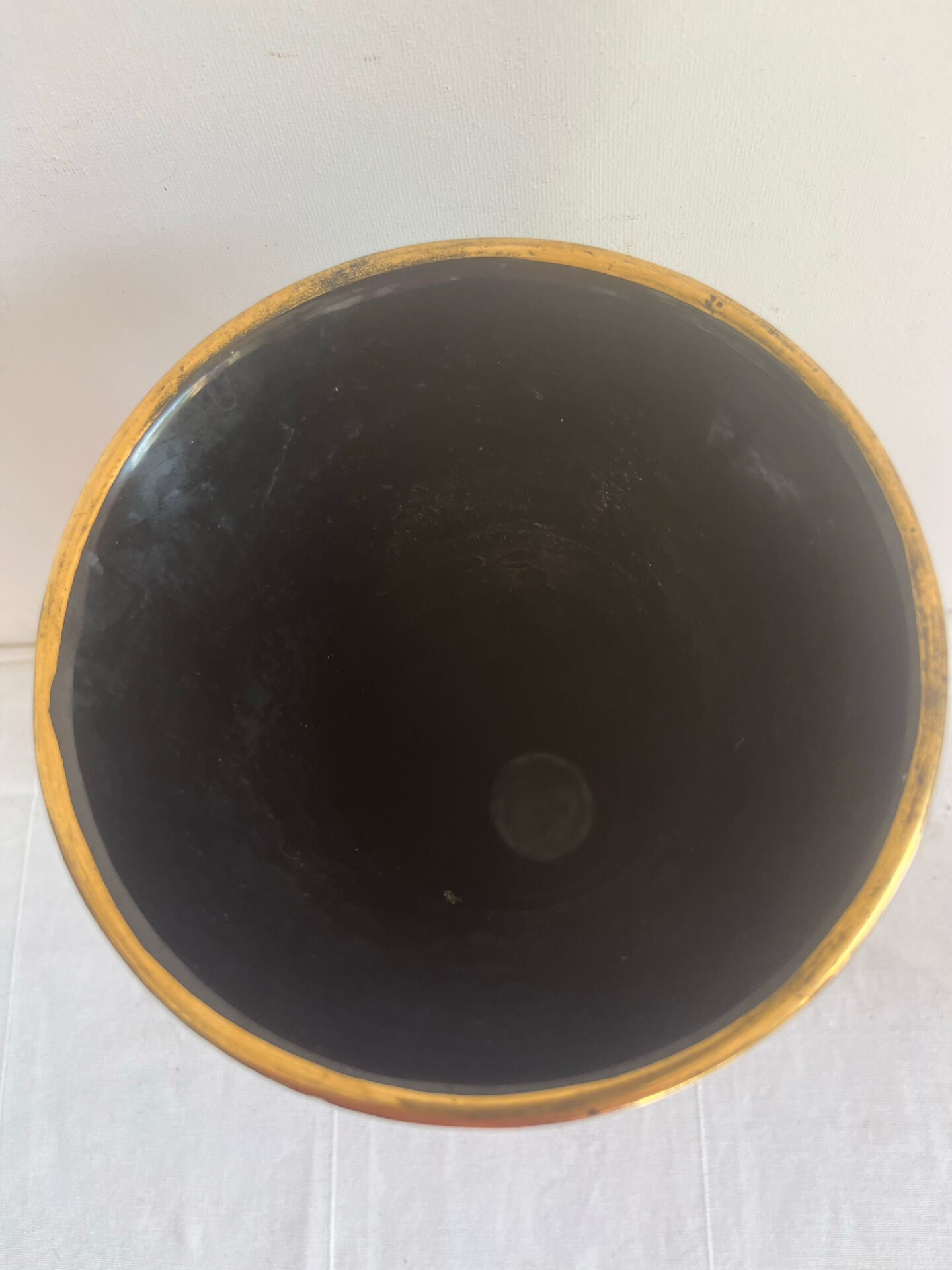 Vase Art déco Saint Clément signé B. Letalle