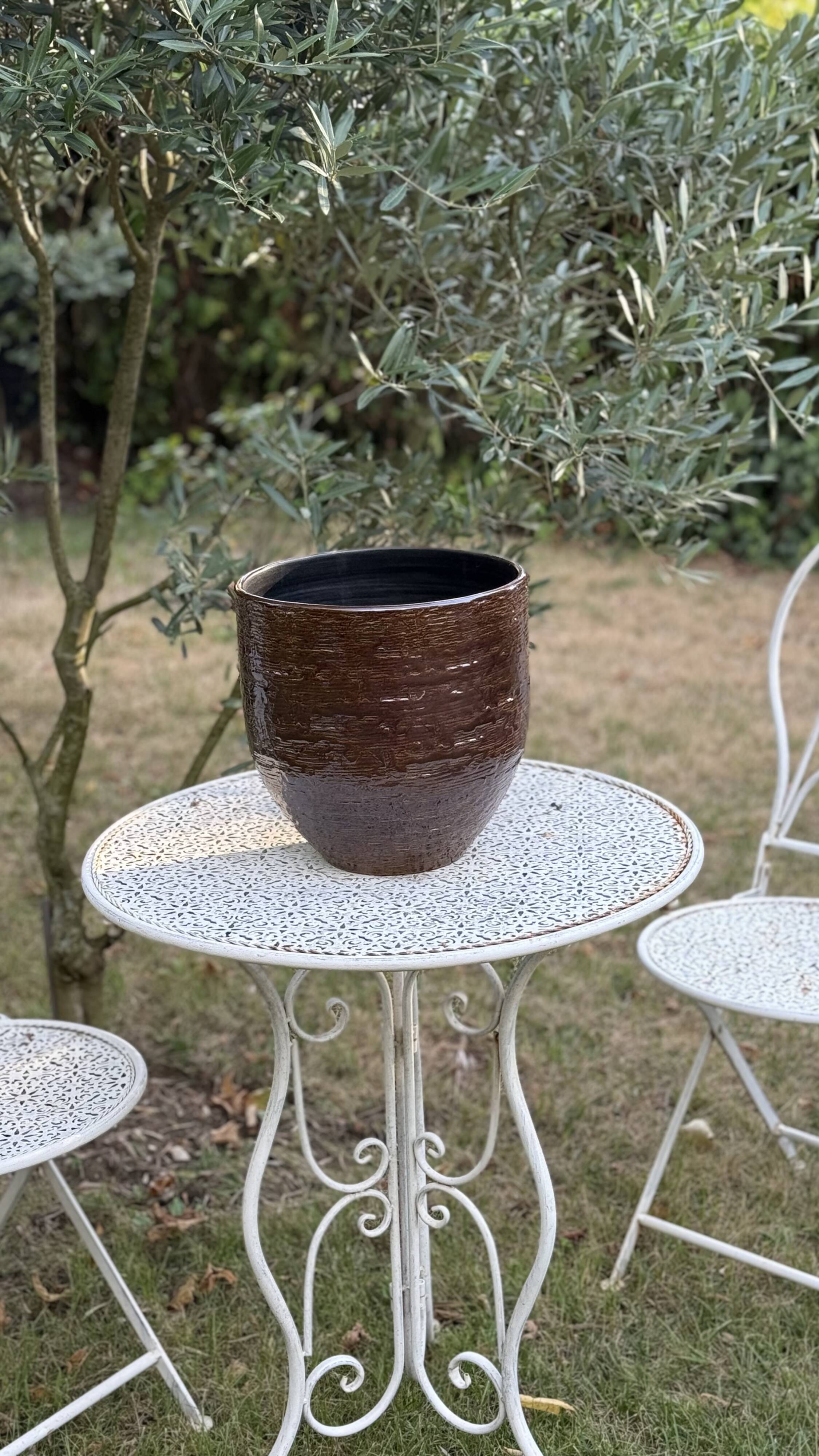Vase, cache-pot en céramique