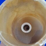 Alabaster bedside lamps