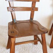 Brutalist ranch-style chair