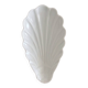 Small shell-shaped ramekin in antique Pillivuyt porcelain.