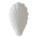 Small shell-shaped ramekin in antique Pillivuyt porcelain.