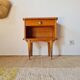 Small vintage Scandinavian bedside table – Mid-Century Design